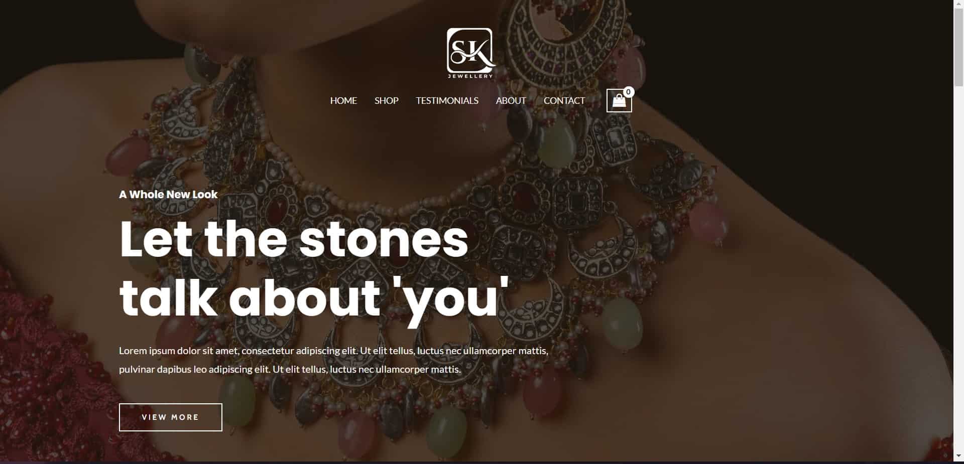 SK-JEWELLERY WEBSITE PROJECT