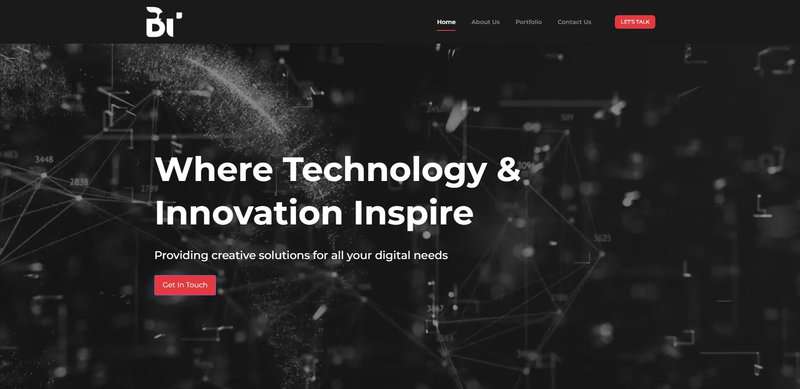 BlackkTech - Website Project - Thumbnail picture